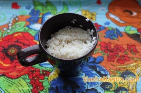Промытый рис